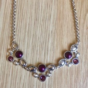 Brighton Purple & Silver Necklace